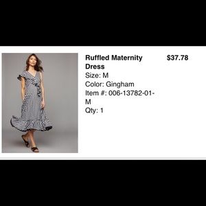 Maternity dress